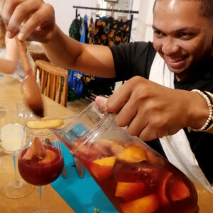 Learning the art of sangria making in Barcelona