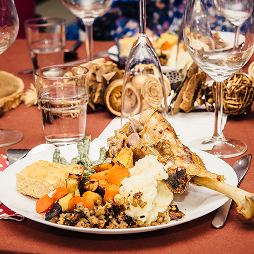 Thanksgiving in Barcelona Turkey Dinner